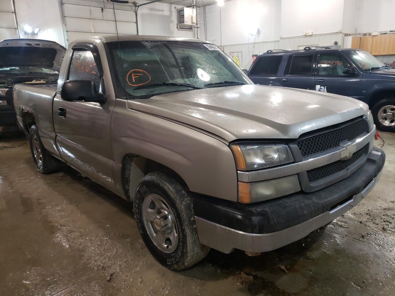 CHEVROLET SILVERADO 2003 with VIN 1GCEC14X03Z218594 - Photo from auction