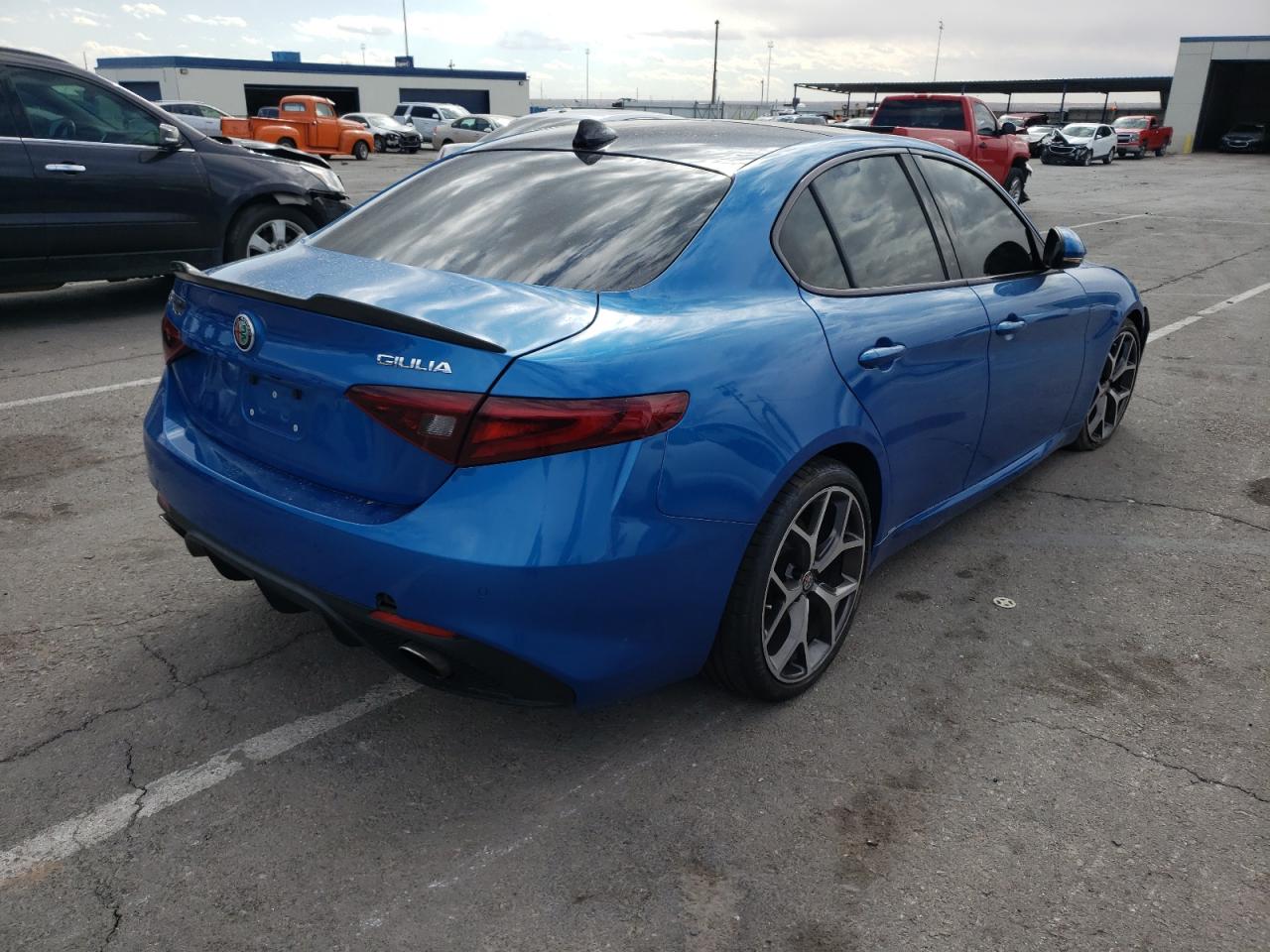 Photo 4 from auction – 2018 ALFA ROMEO GIULIA TI with VIN ZARFAECNXJ7576656