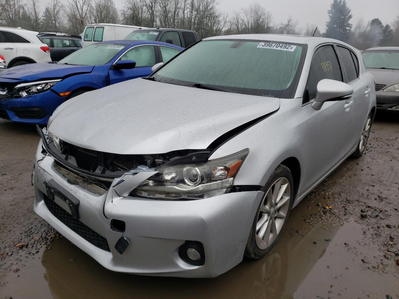 Photo 2 from auction – 2013 LEXUS CT 200 with VIN JTHKD5BH7D2147941