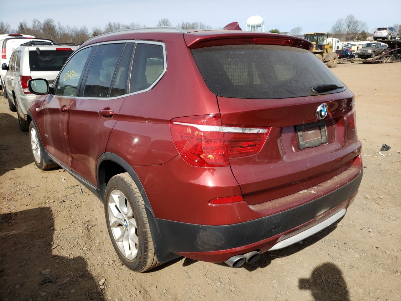 Photo 3 from auction – 2011 BMW X3 XDRIVE3 with VIN 5UXWX7C53BLT78500