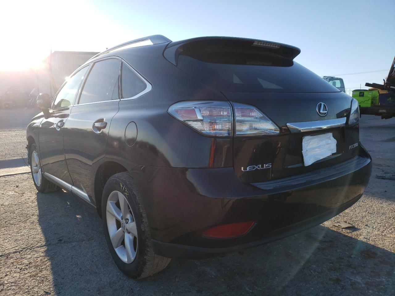 Photo 3 from auction – 2010 LEXUS RX 350 with VIN 2T2BK1BA5AC018172