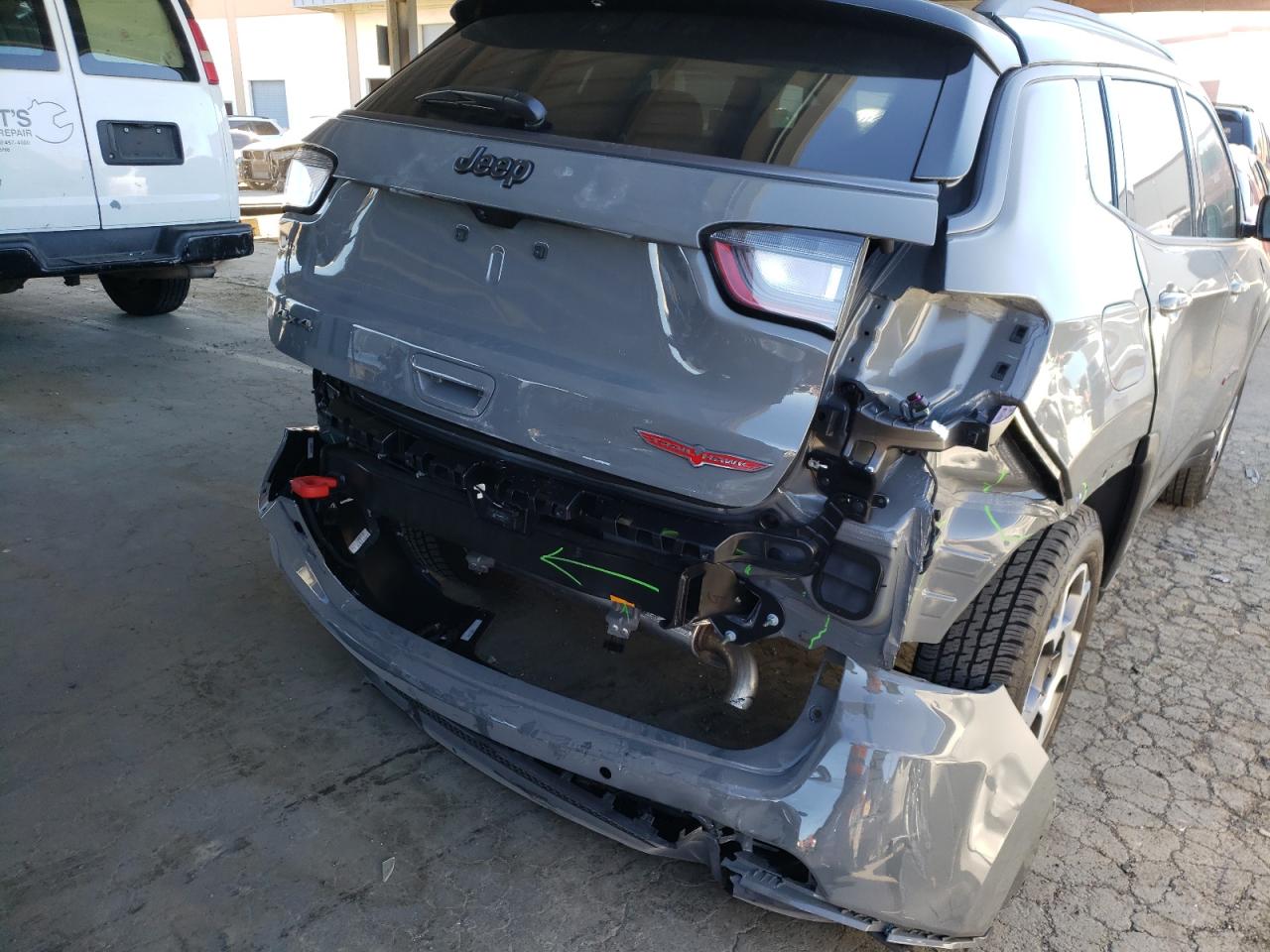 Photo 9 from auction – 2022 JEEP COMPASS TR with VIN 3C4NJDDB8NT131760
