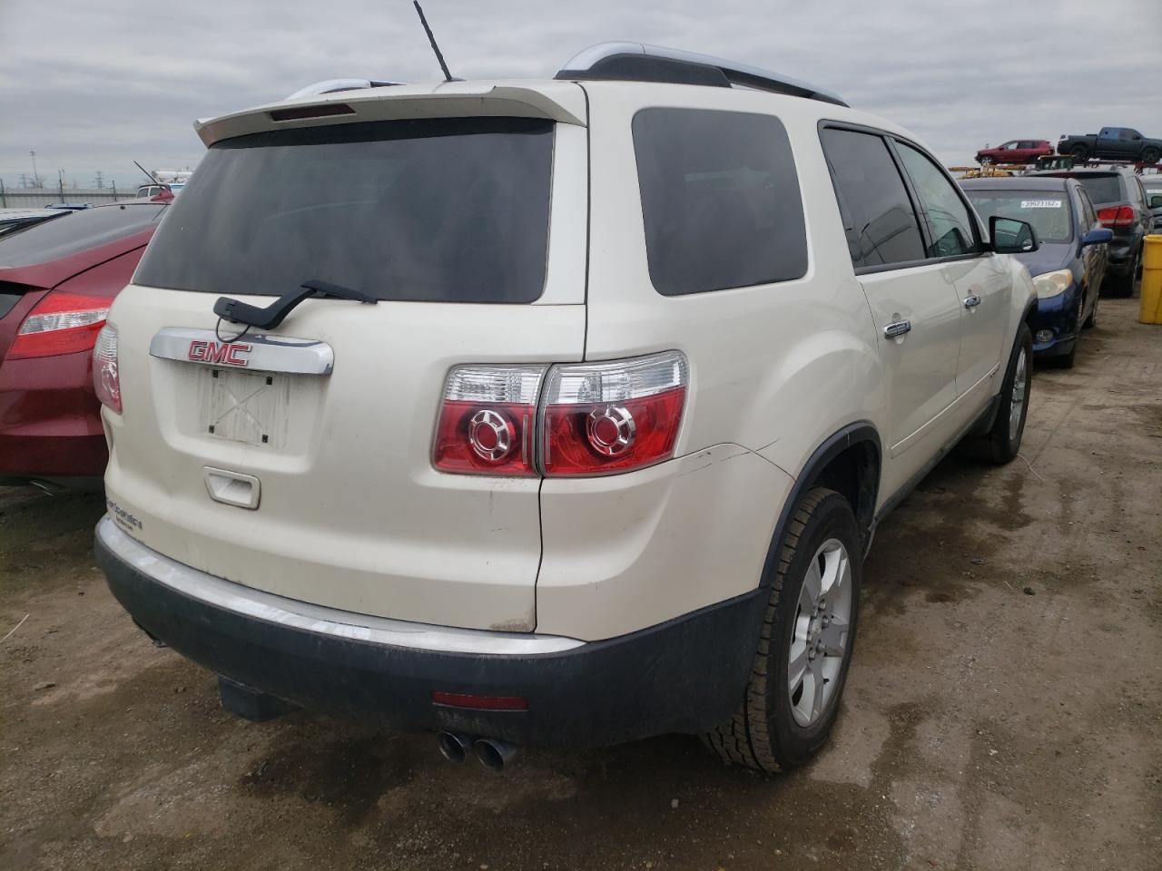 Photo 4 from auction – 2008 GMC ACADIA SLE with VIN 1GKER13758J246790