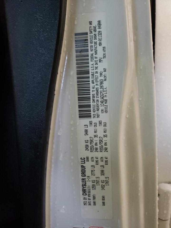 Photo 10 from auction – 2014 JEEP WRANGLER U with VIN 1C4BJWDG7EL207863