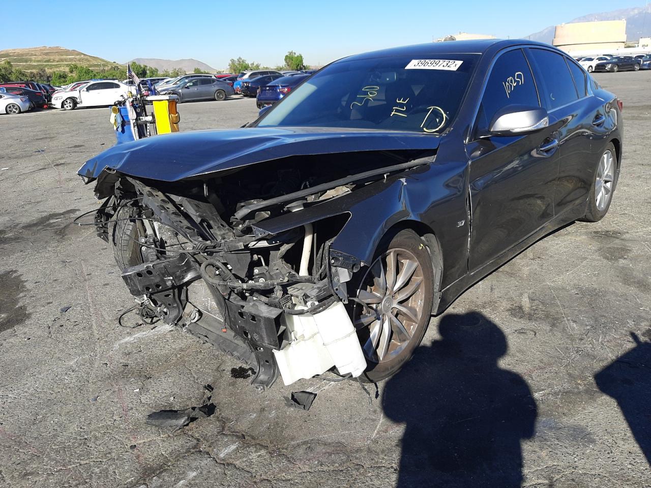 Photo 2 from auction – 2014 INFINITI Q50 with VIN JN1BV7AP2EM687502