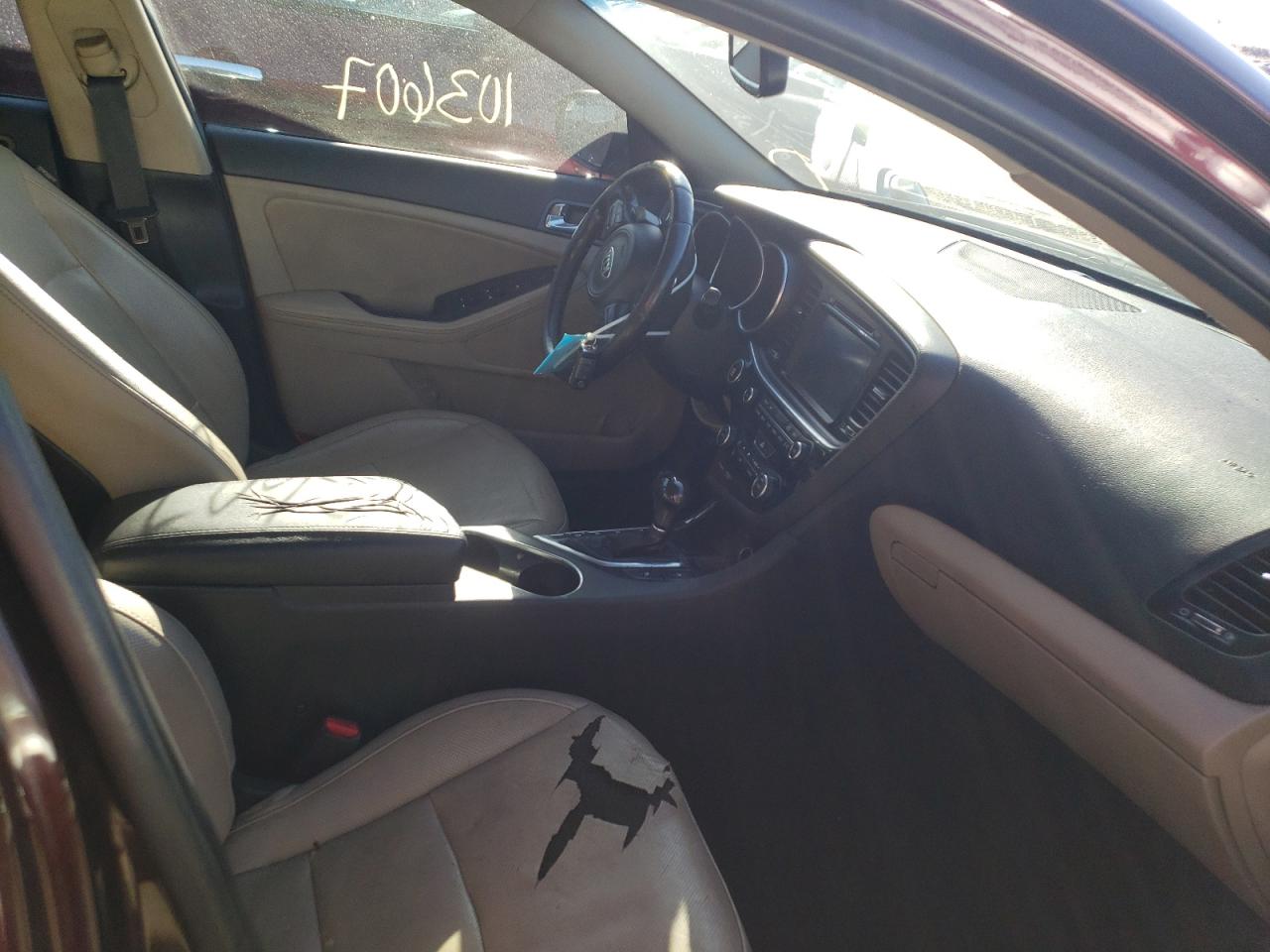 Photo 5 from auction – 2014 KIA OPTIMA EX with VIN 5XXGN4A73EG343376