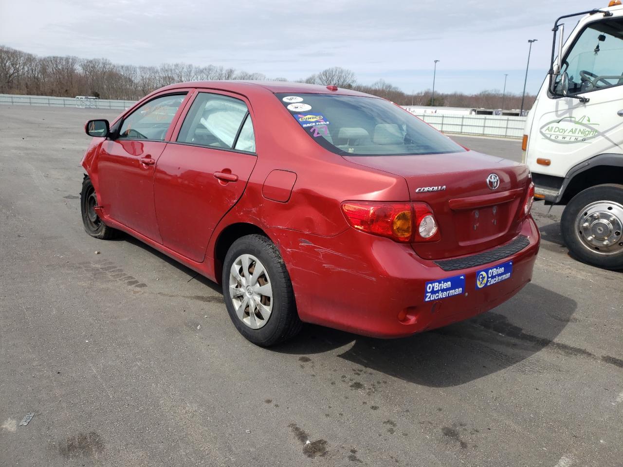 Photo 3 from auction – 2009 TOYOTA COROLLA with VIN JTDBL40E399066926