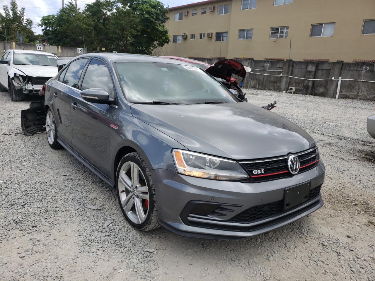 VOLKSWAGEN JETTA GLI 2016 with VIN 3VW4T7AJ7GM356362 - Photo from auction