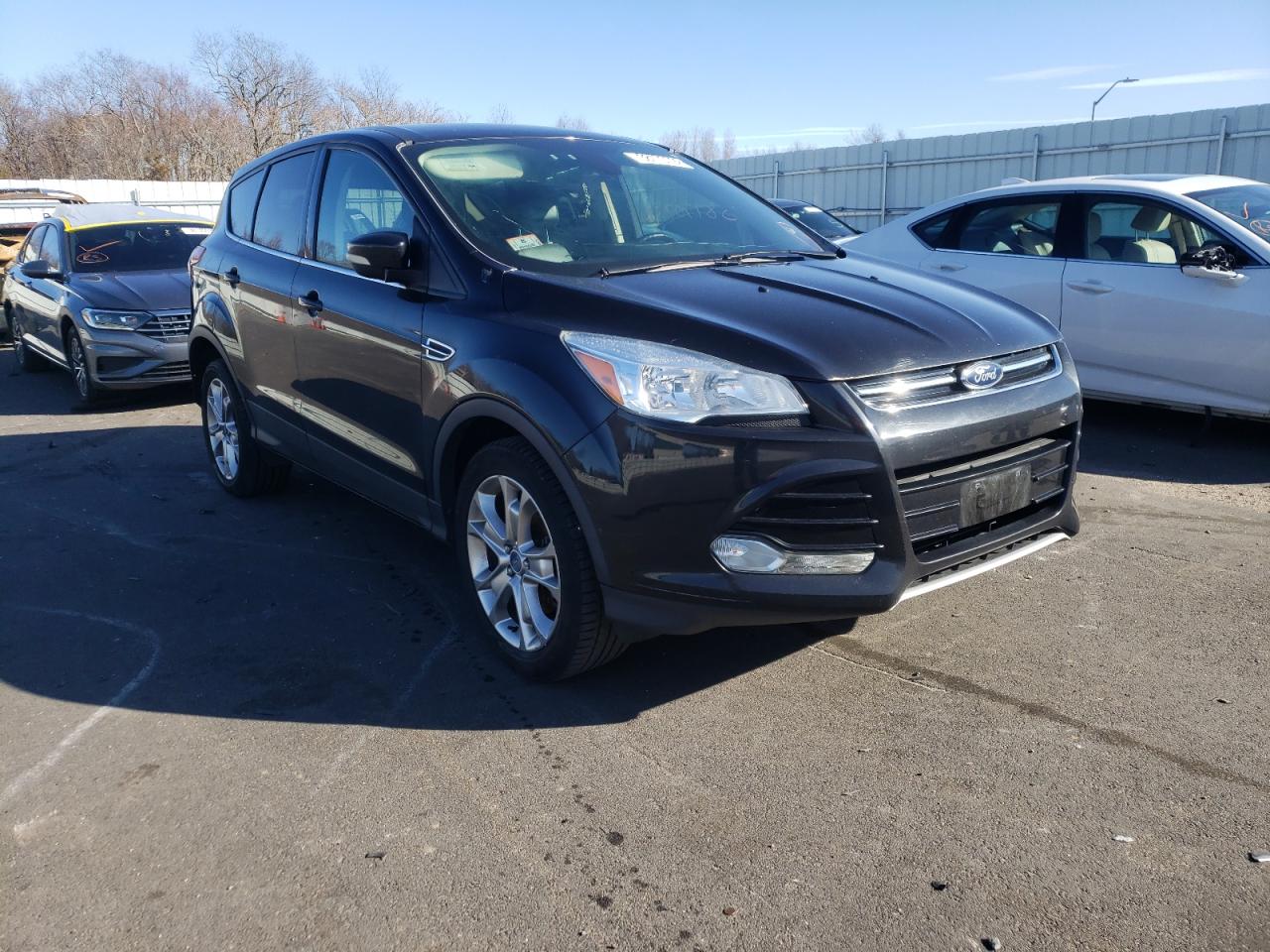 FORD ESCAPE SEL 2013 with VIN 1FMCU9HX9DUA72686 - Photo from auction