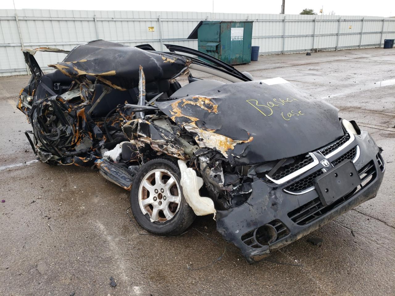 DODGE NEON SXT 2005 with VIN 1B3ES56CX5D104964 - Photo from auction