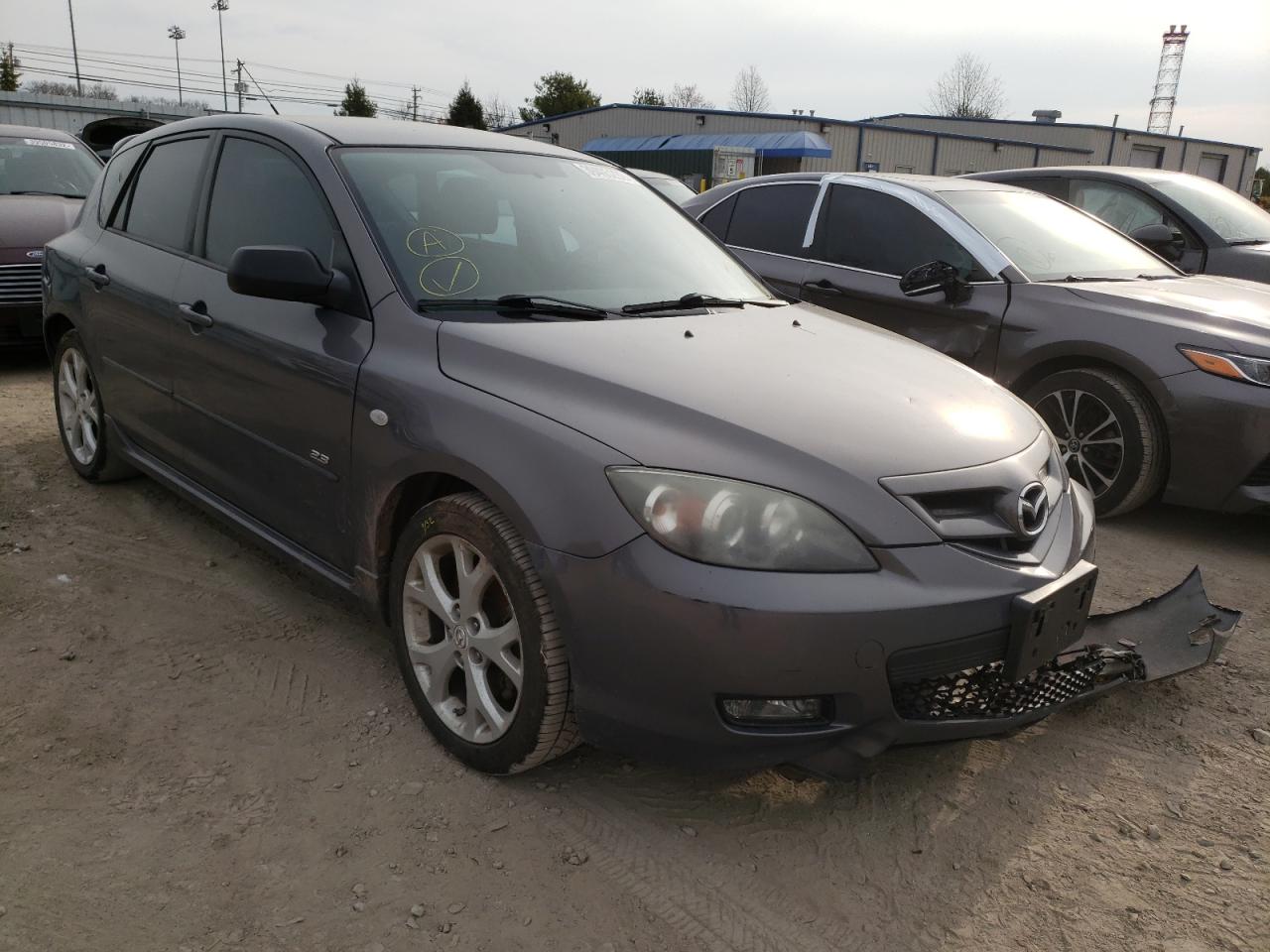 MAZDA 3 HATCHBAC 2007 with VIN JM1BK344471768750 - Photo from auction