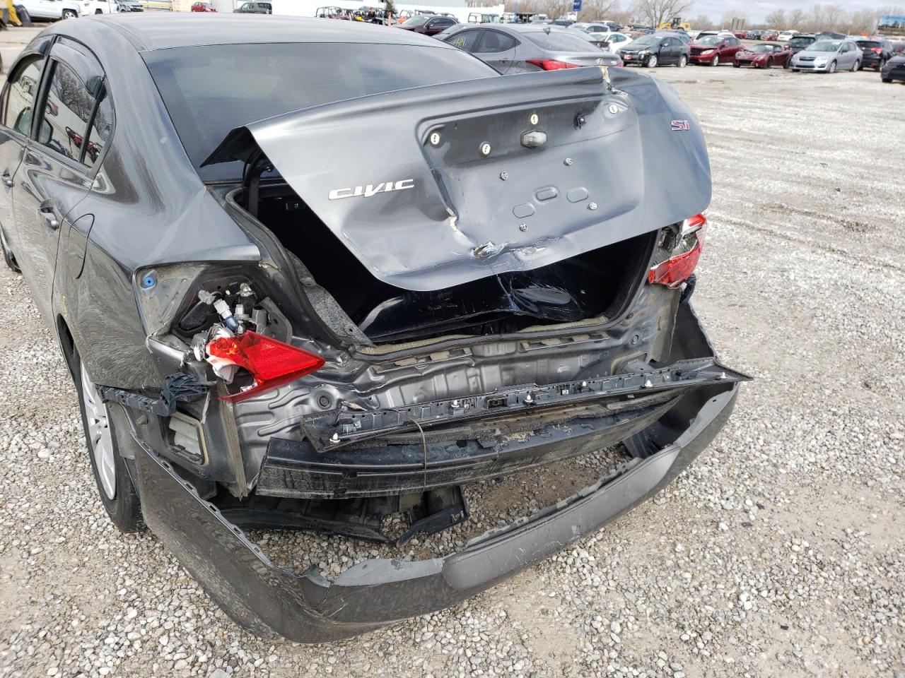 Photo 9 from auction – 2012 HONDA CIVIC SI with VIN 2HGFB6E5XCH700329