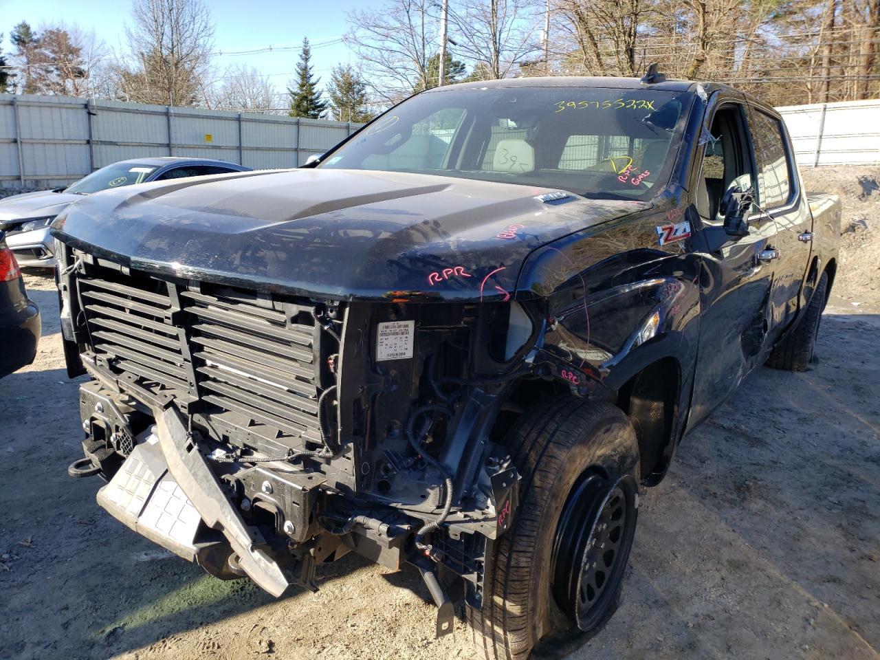 Photo 2 from auction – 2020 CHEVROLET SILVERADO with VIN 3GCUYGET5LG222121