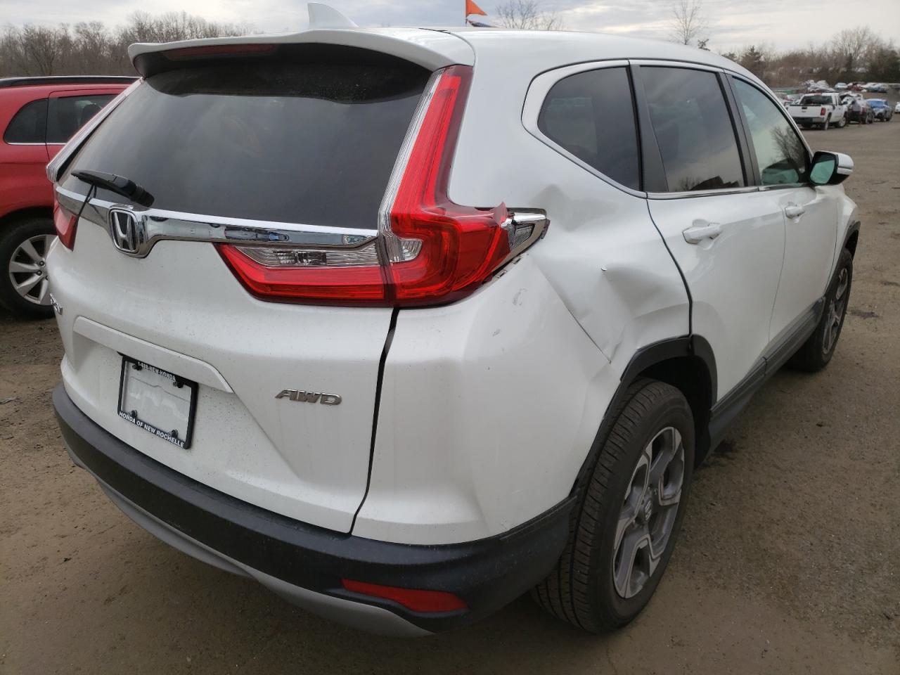Photo 4 from auction – 2019 HONDA CR-V EX with VIN 7FARW2H53KE030362