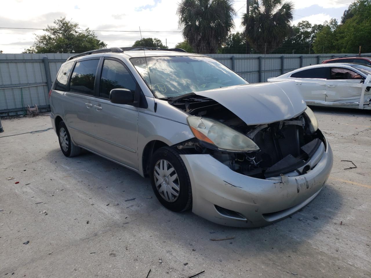 TOYOTA SIENNA CE 2008 with VIN 5TDZK23C98S115000 - Photo from auction