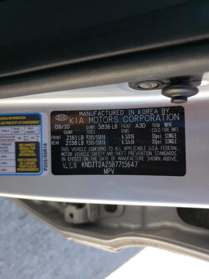 Photo 10 from auction – 2011 KIA SOUL + with VIN KNDJT2A25B7715647