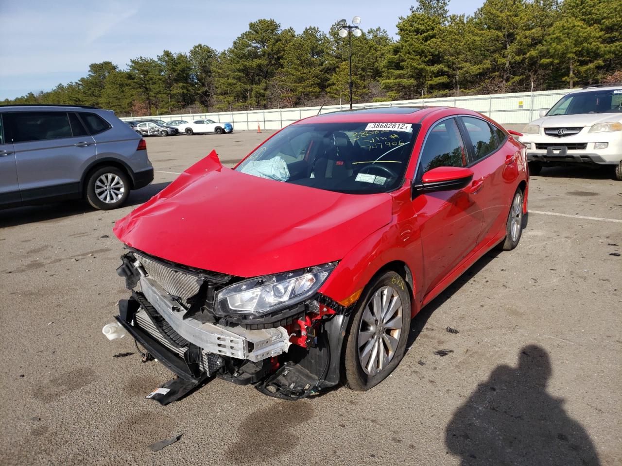 Photo 2 from auction – 2018 HONDA CIVIC SI with VIN 2HGFC1E56JH707906