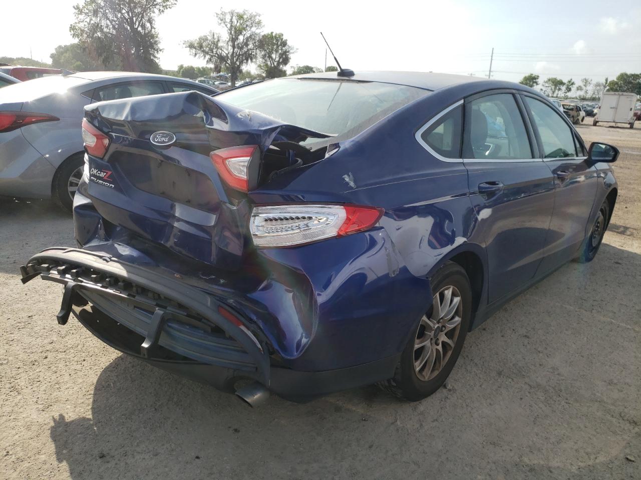 Photo 4 from auction – 2015 FORD FUSION S with VIN 3FA6P0G74FR301281
