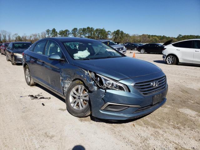 HYUNDAI SONATA SE 2016 with VIN 5NPE24AF1GH372390 - Photo from auction