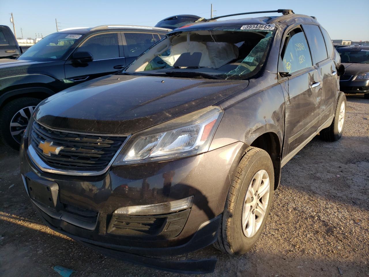 Photo 2 from auction – 2015 CHEVROLET TRAVERSE L with VIN 1GNKRFKD3FJ202858