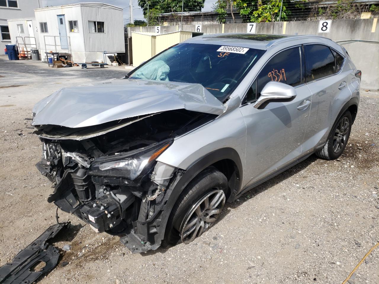 Photo 2 from auction – 2015 LEXUS NX 200T with VIN JTJBARBZ7F2002599