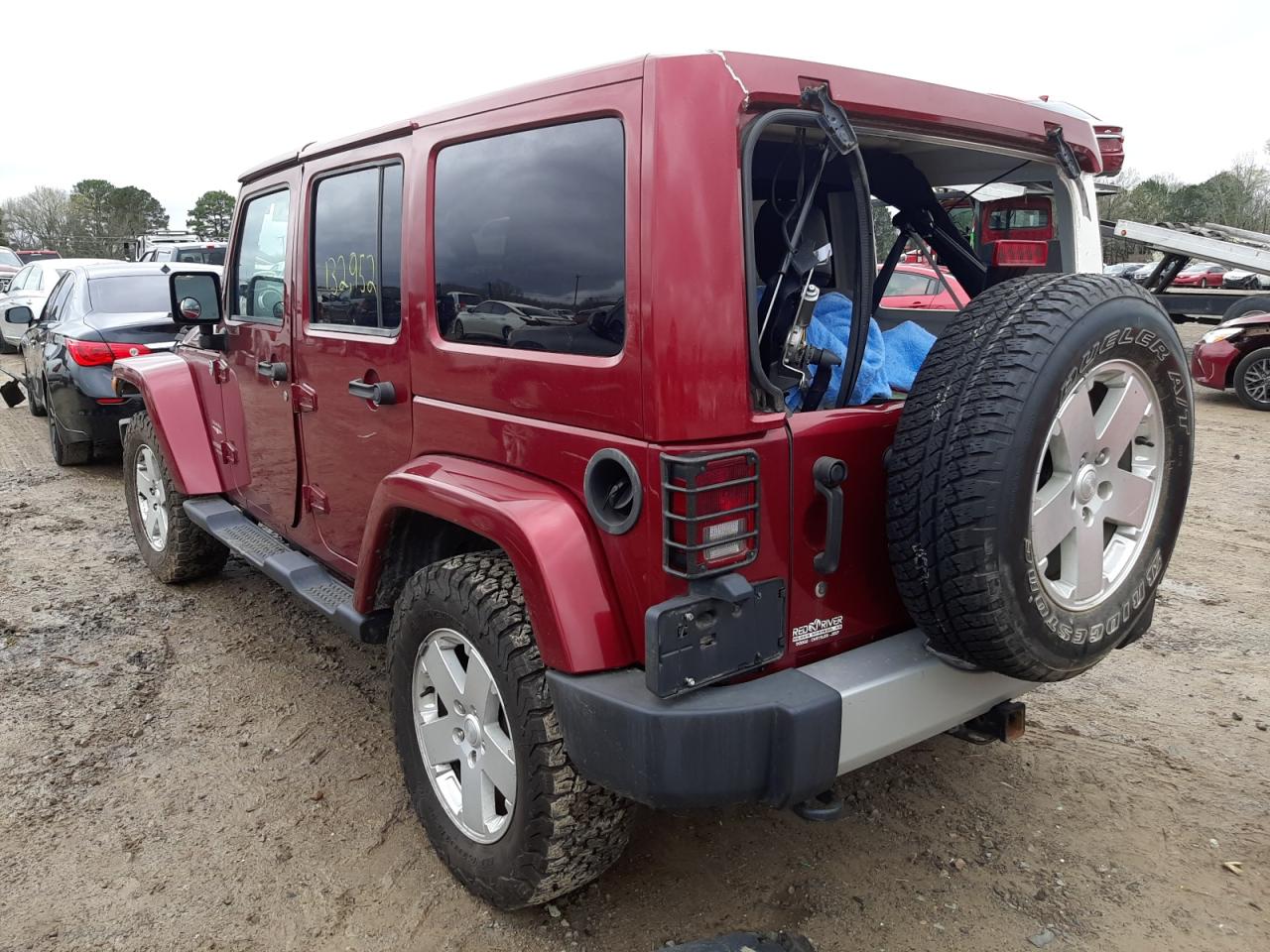 Photo 3 from auction – 2012 JEEP WRANGLER U with VIN 1C4BJWEG2CL133358