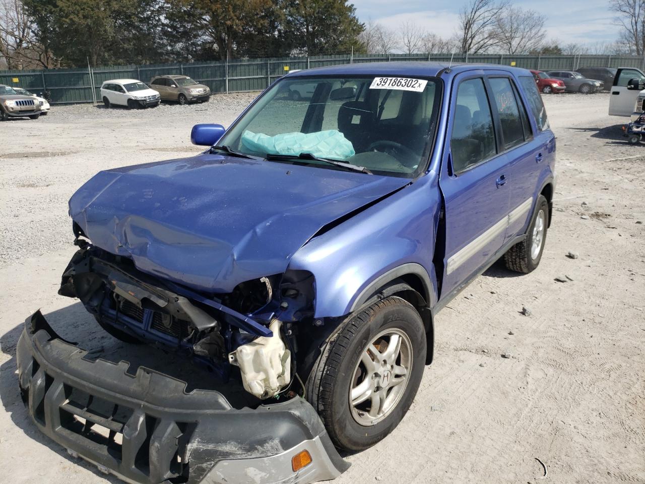 Photo 2 from auction – 2001 HONDA CR-V EX with VIN JHLRD18681C030957