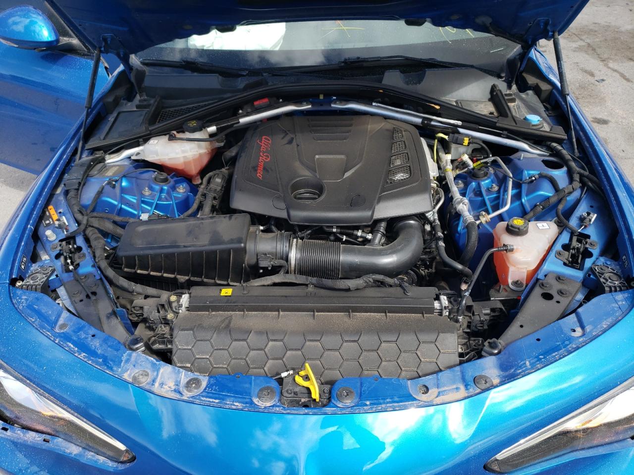 Photo 7 from auction – 2018 ALFA ROMEO GIULIA TI with VIN ZARFAECNXJ7576656