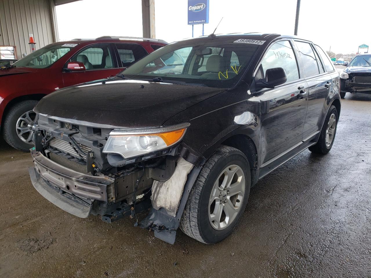 Photo 2 from auction – 2013 FORD EDGE SEL with VIN 2FMDK3J98DBC08623