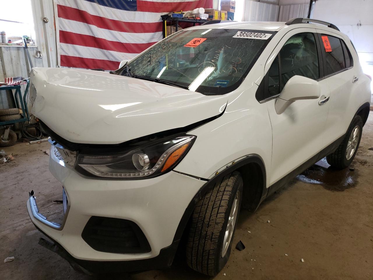 Photo 2 from auction – 2018 CHEVROLET TRAX 1LT with VIN KL7CJPSB9JB730834