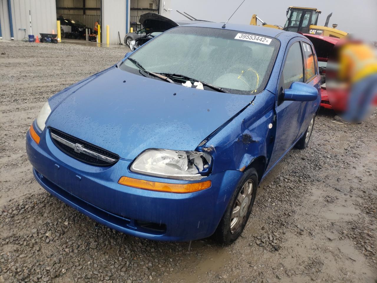 Photo 9 from auction – 2005 CHEVROLET AVEO BASE with VIN KL1TD62605B440552