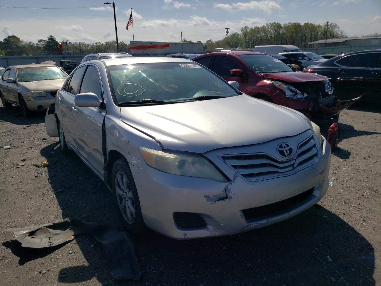 TOYOTA CAMRY BASE 2010 with VIN 4T1BF3EK6AU116845 - Photo from auction