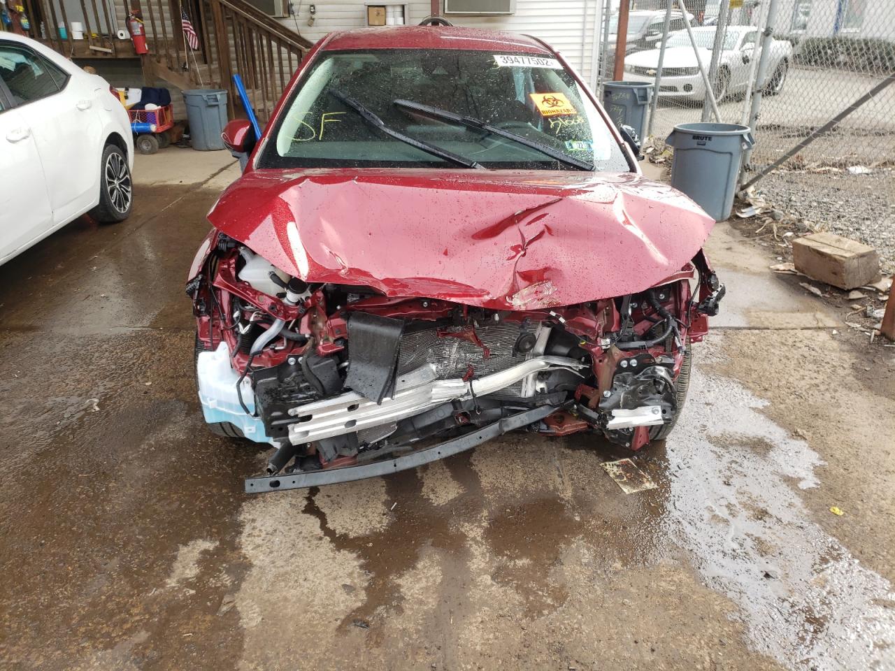Photo 9 from auction – 2022 TOYOTA COROLLA LE with VIN 5YFEPMAE5NP282927