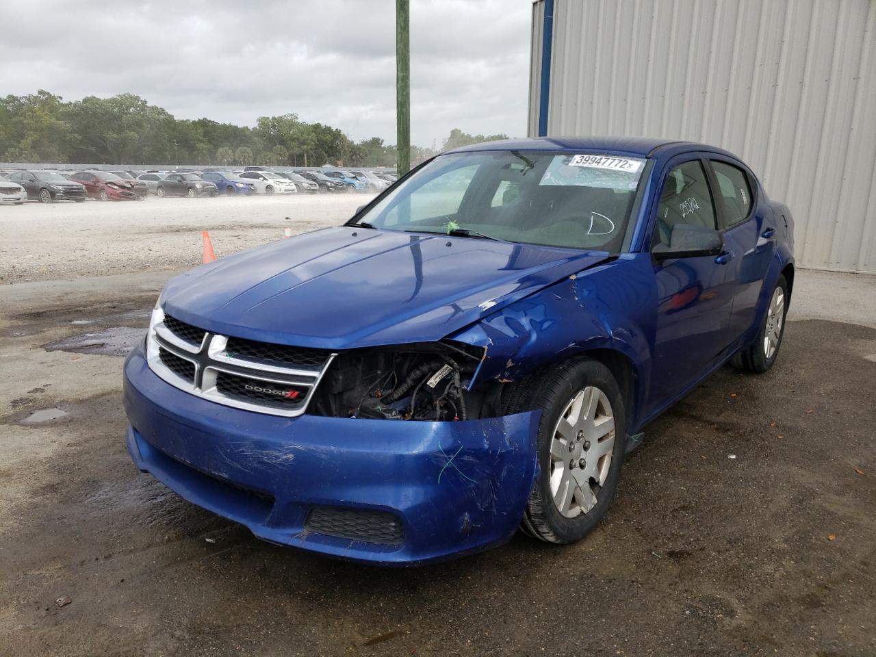 Photo 2 from auction – 2014 DODGE AVENGER SE with VIN 1C3CDZAB4EN199638