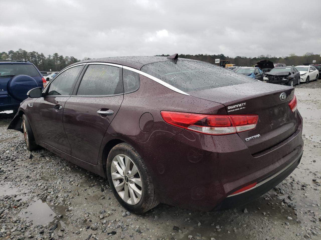 Photo 3 from auction – 2016 KIA OPTIMA LX with VIN 5XXGT4L34GG005780