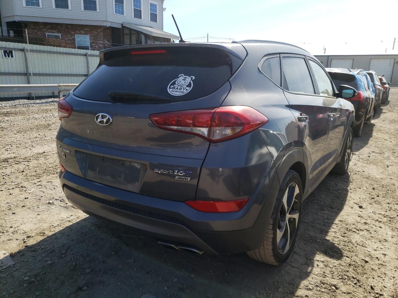 Photo 4 from auction – 2016 HYUNDAI TUCSON LIM with VIN KM8J3CA20GU145180