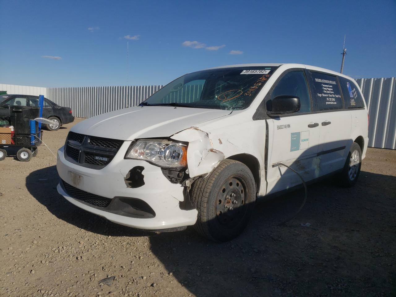 Photo 2 from auction – 2014 RAM TRADESMAN with VIN 2C4JRGAG4ER340392