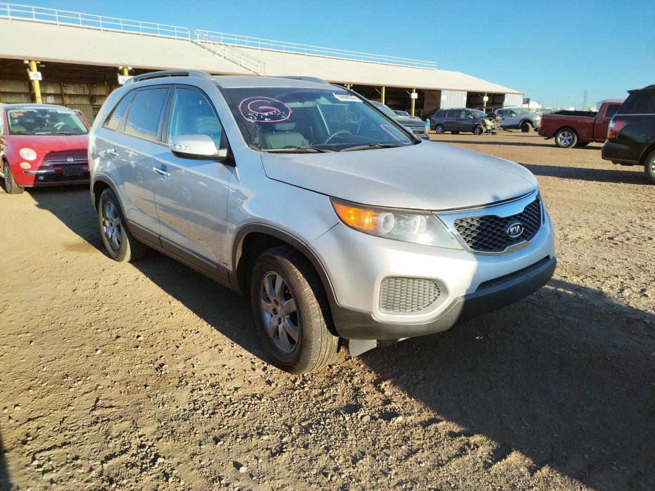 Photo 1 from auction – 2013 KIA SORENTO LX with VIN 5XYKTDA29DG352565