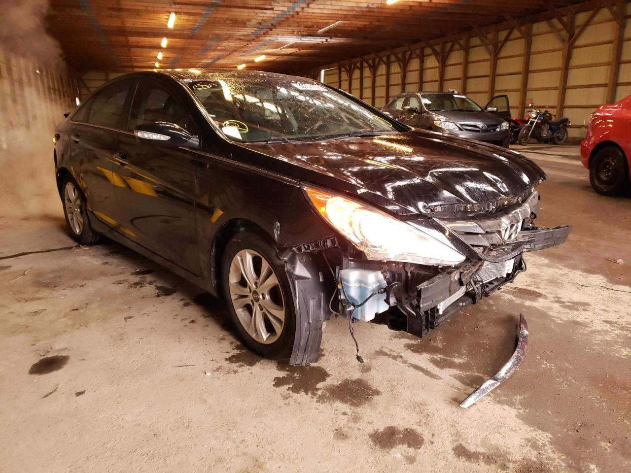 HYUNDAI SONATA SE 2012 with VIN 5NPEC4AC3CH359654 - Photo from auction
