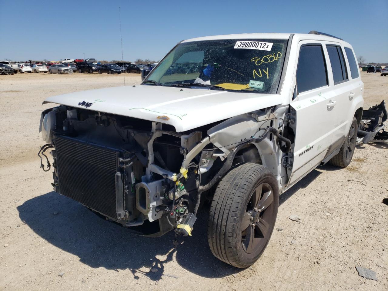 Photo 2 from auction – 2015 JEEP PATRIOT SP with VIN 1C4NJPBA2FD439364
