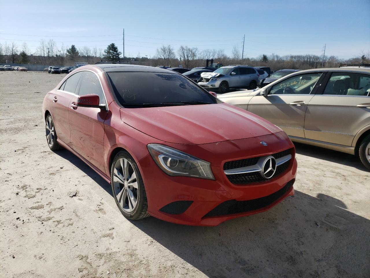 MERCEDES-BENZ CLA 250 2014 with VIN WDDSJ4EB2EN041964 - Photo from auction