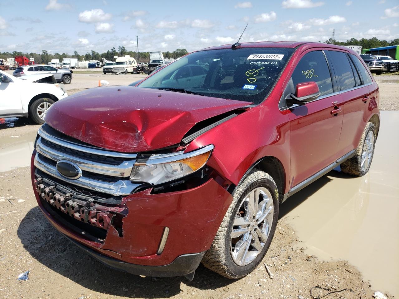 Photo 2 from auction – 2013 FORD EDGE LIMIT with VIN 2FMDK3KC4DBE18047