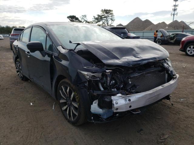 HONDA CIVIC EXL 2014 with VIN 19XFB2F96EE240156 - Photo from auction