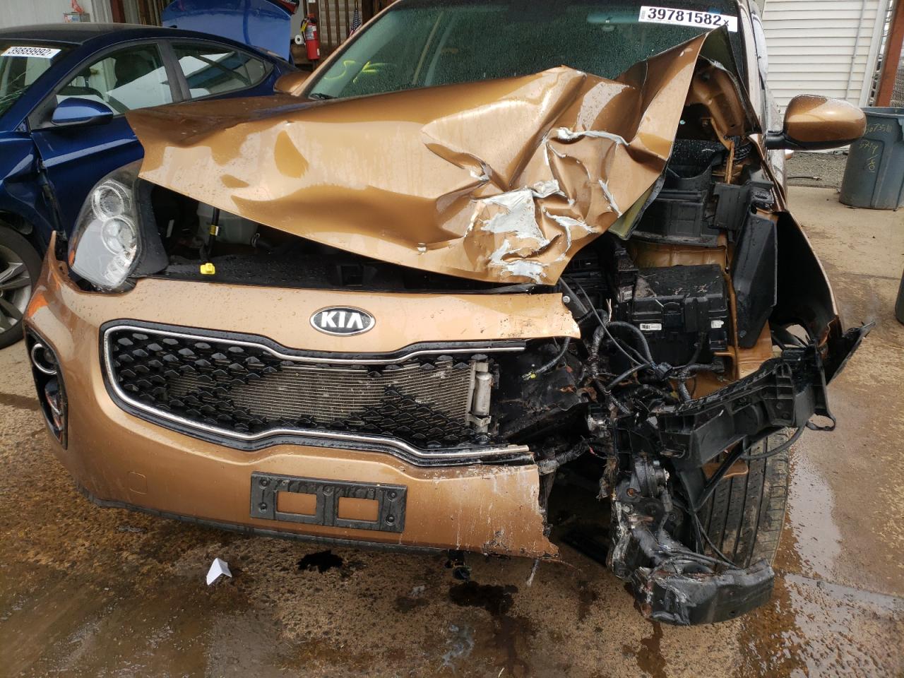 Photo 9 from auction – 2017 KIA SPORTAGE E with VIN KNDPNCAC9H7037657