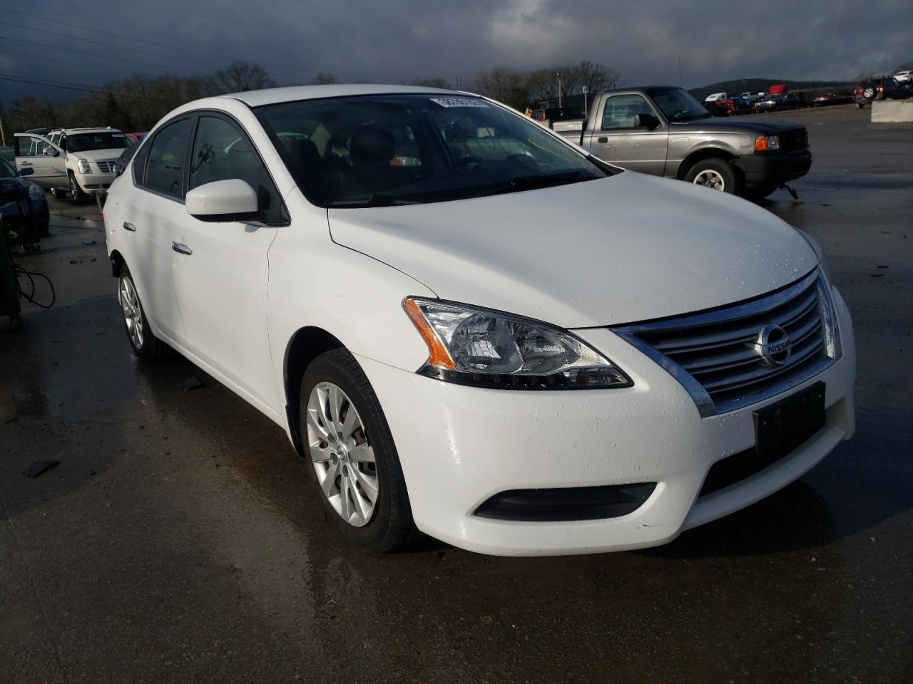NISSAN SENTRA S 2015 with VIN 3N1AB7AP0FL685313 - Photo from auction