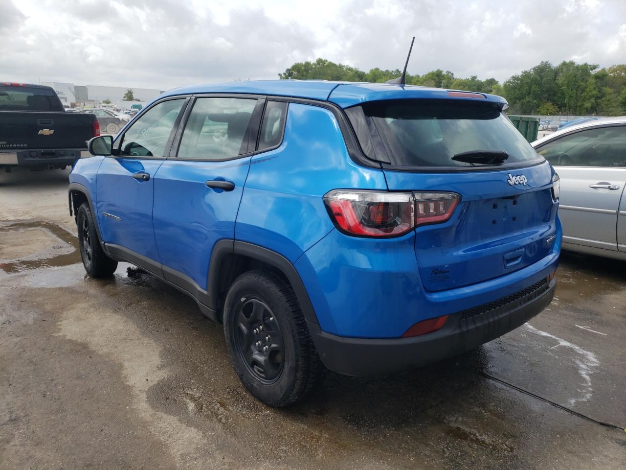 Photo 3 from auction – 2021 JEEP COMPASS SP with VIN 3C4NJCAB3MT514518