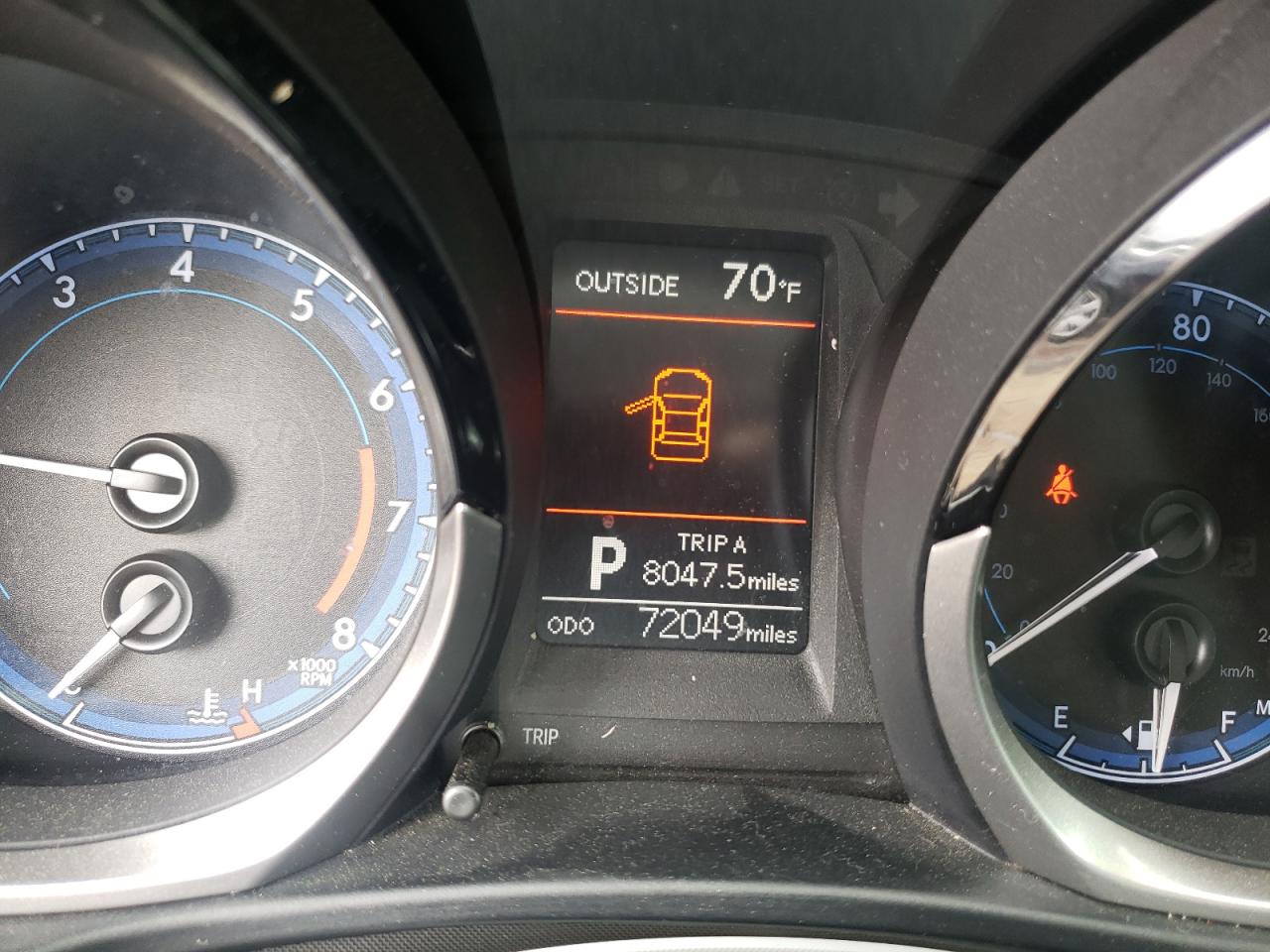 Photo 8 from auction – 2015 TOYOTA COROLLA L with VIN 2T1BURHE3FC281078