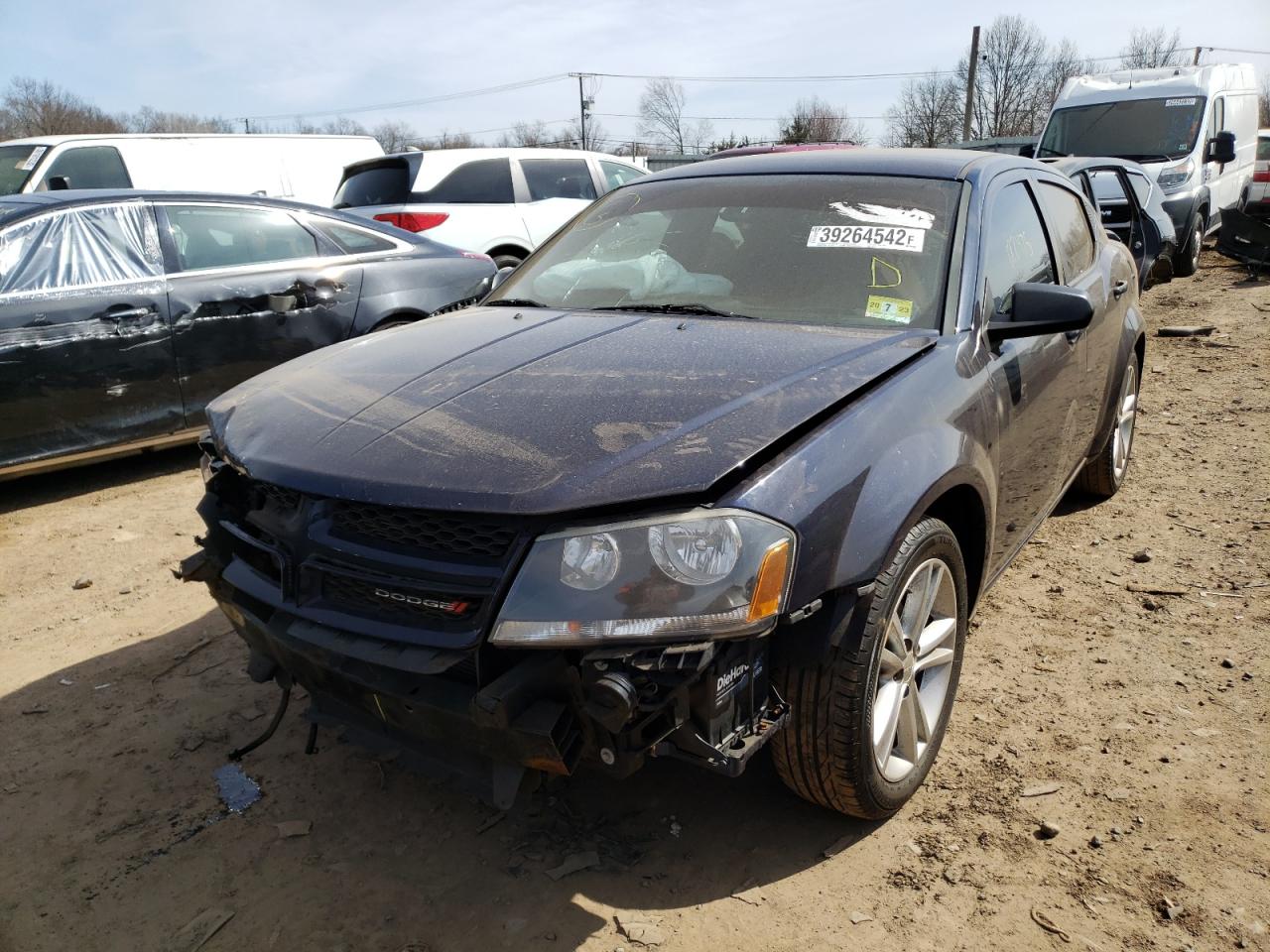 Photo 2 from auction – 2014 DODGE AVENGER SE with VIN 1C3CDZAG3EN181210