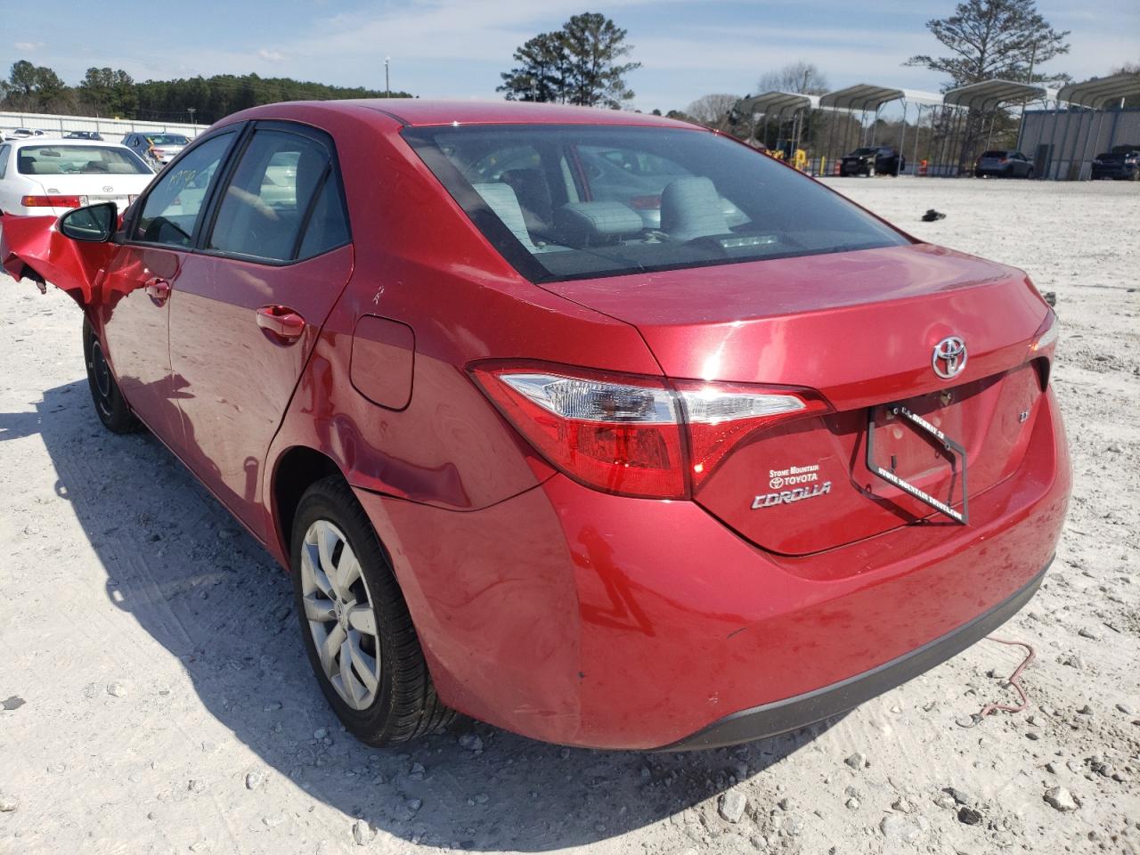 Photo 3 from auction – 2016 TOYOTA COROLLA L with VIN 2T1BURHE4GC710598