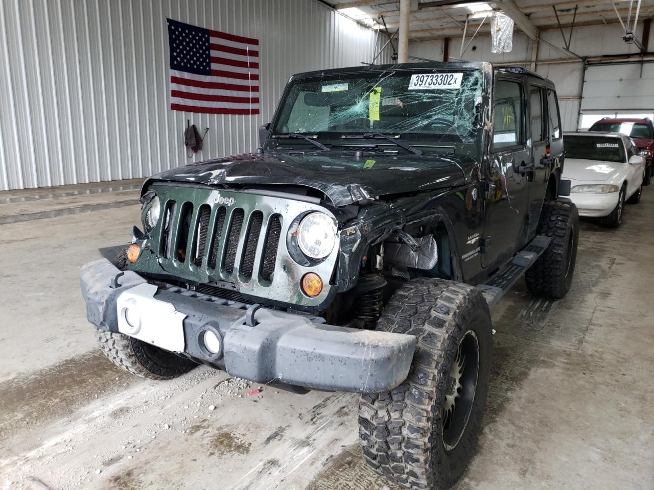 Photo 2 from auction – 2012 JEEP WRANGLER U with VIN 1C4BJWEG9CL119568